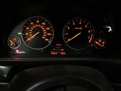 BMW Instrument Cluster Gauges Speedometer 9249343 F10 2011 528i 535i 550i9